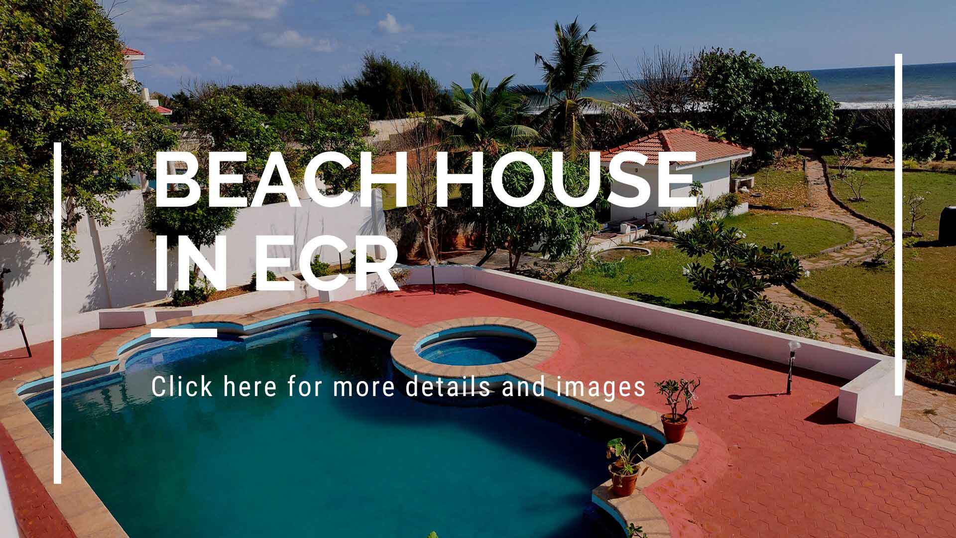 beach house in ecr for rent