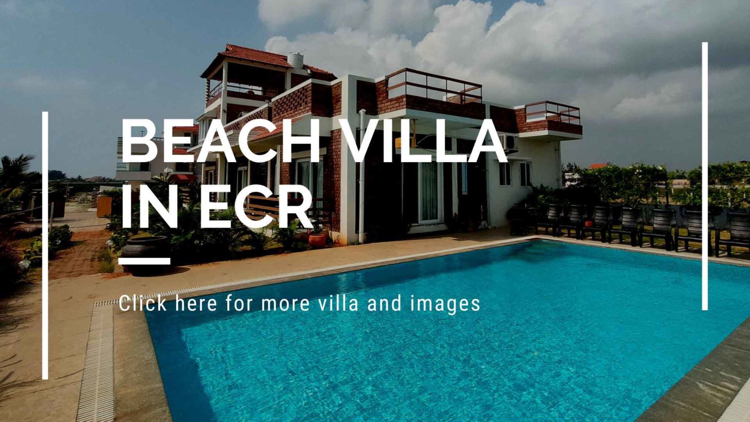 Beach House at ECR Beach House for Rent in ECR Chennai